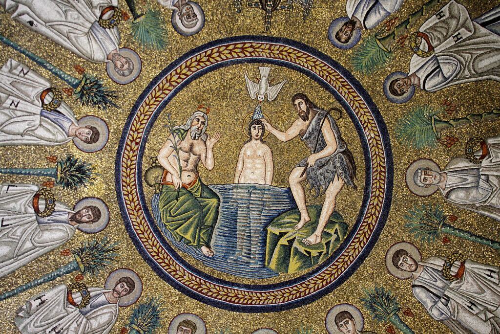 Baptism of Christ - Arian Baptistry - Ravenna