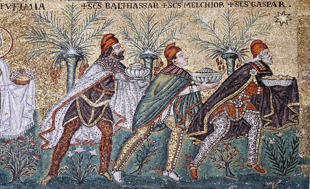 Three Magi mosaic - Sant'Apollinare Nuovo - Ravenna