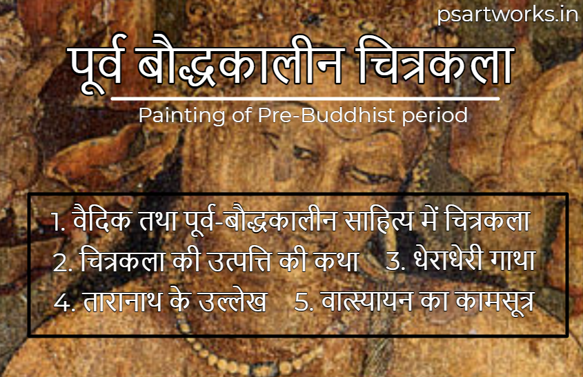 पूर्व बौद्धकालीन चित्रकला | Painting of Pre-Buddhist period