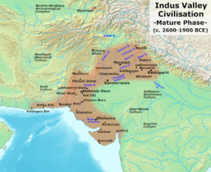 mohenjo-daro city was extended over in how many hectare
