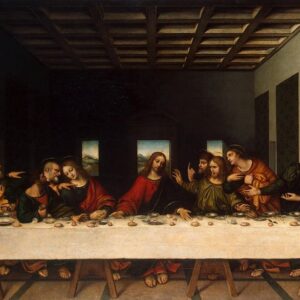 What is depicted in “The Last Supper