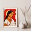 Indian Woman Folk Art