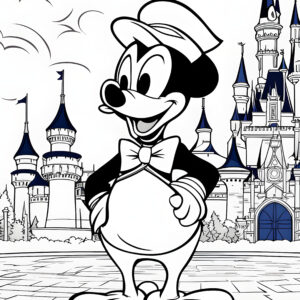 coloring-book-page-featuring-donald-duck-outlines-ready-for-coloring-black-and-white-disney-cartoon