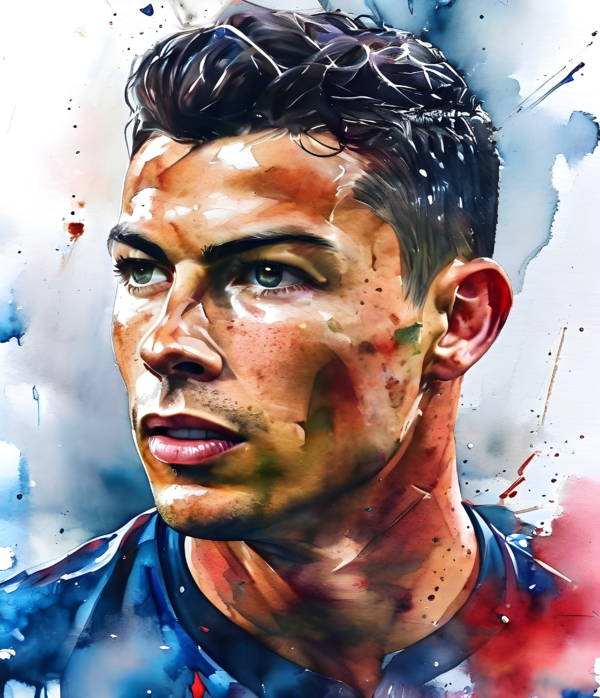 Drawing Realistic Cristiano Ronaldo