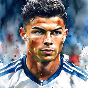 Drawing Realistic Cristiano Ronaldo