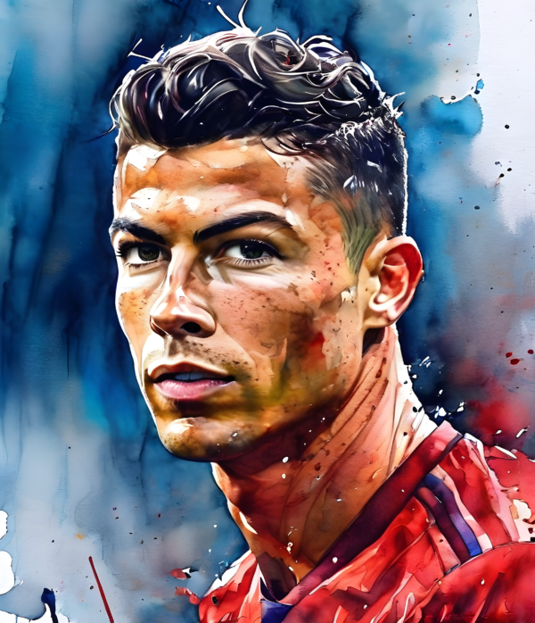 Drawing Realistic Cristiano Ronaldo