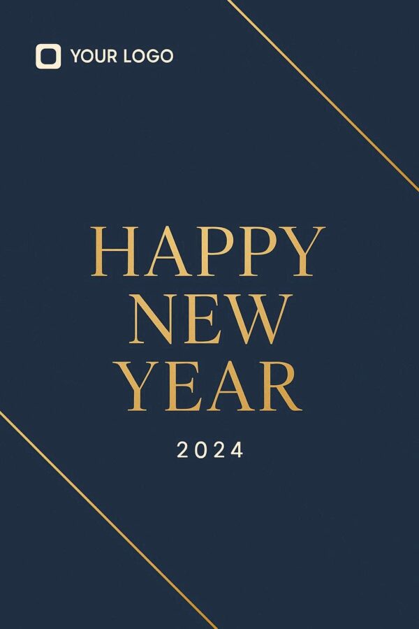 Happy new year background, new year eve's vertical poster template, 2026 Happy new year wishing image, New year party poster template