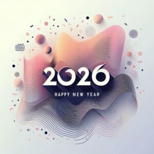 Happy new year background, new year eve's vertical poster template, 2026 Happy new year wishing image, New year party poster template