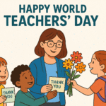 World Teacher's Day Illustration