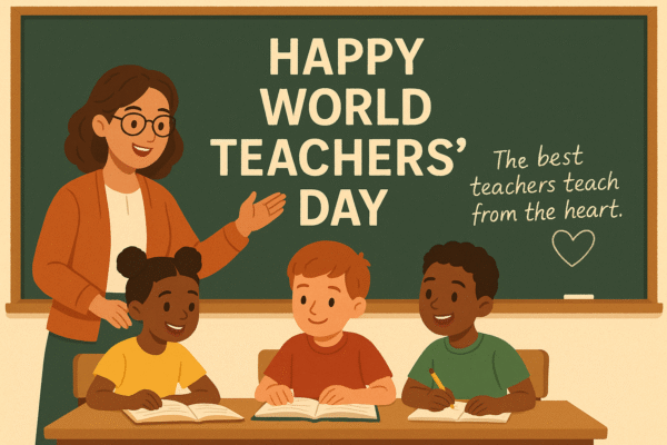 World Teacher’s Day Illustration