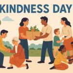 Happy World Kindness Day November 13th , World Kindness Day illustration on isolated background, World Kindness Day Illustration Background