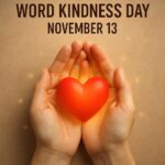 Happy World Kindness Day November 13th , World Kindness Day illustration on isolated background, World Kindness Day Illustration Background