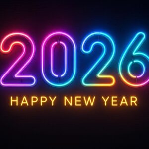 Happy new year background, new year eve's vertical poster template, 2026 Happy new year wishing image, New year party poster template