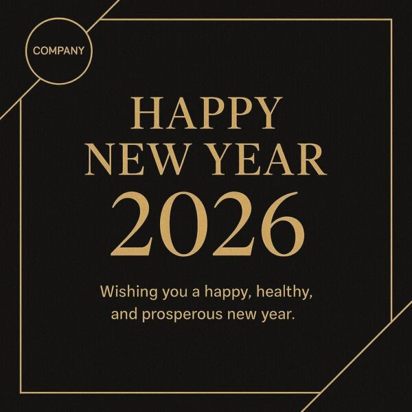 Happy new year background, new year eve's vertical poster template, 2026 Happy new year wishing image, New year party poster template