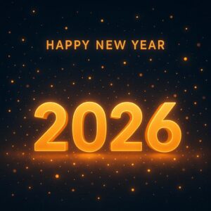 Happy new year background, new year eve's vertical poster template, 2026 Happy new year wishing image, New year party poster template