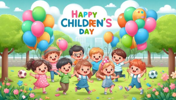 Happy children's day ,world children's day ,cartoon illustration,children's day concept background