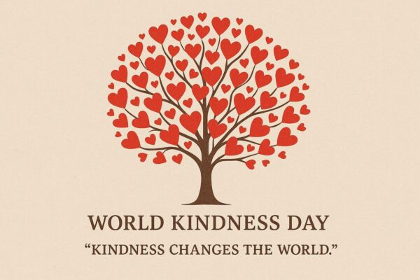 Happy World Kindness Day November 13th , World Kindness Day illustration on isolated background, World Kindness Day Illustration Background