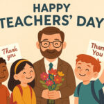 World Teacher's Day Illustration