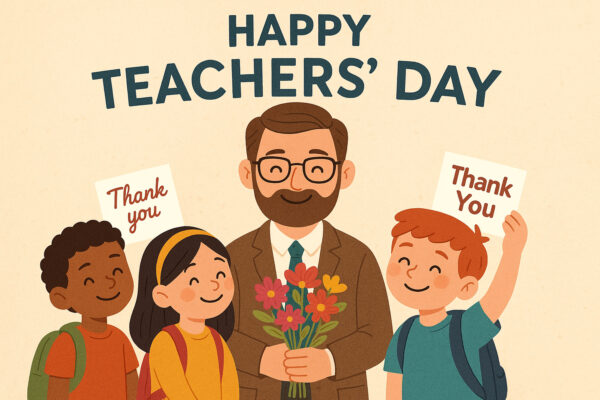 World Teacher's Day Illustration