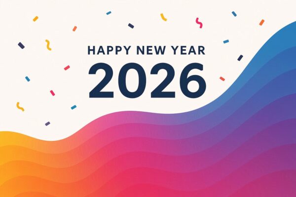 Happy new year background, new year eve's vertical poster template, 2026 Happy new year wishing image, New year party poster template