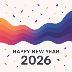 Happy new year background, new year eve's vertical poster template, 2026 Happy new year wishing image, New year party poster template