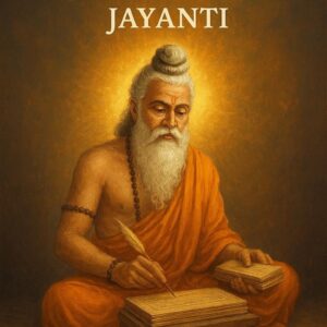 Hand-drawn sadh illustration, Valmiki Jayanti,Tulsidas Jayanti Art Illustration, Tulsidas Jayanti, Rishi muni, Hand drawn sadhu illustration, Old man yogi, guru purnima,sage
