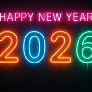 Happy new year background, new year eve's vertical poster template, 2026 Happy new year wishing image, New year party poster template