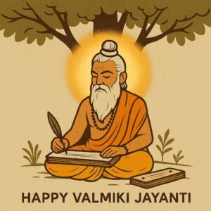 Hand-drawn sadh illustration, Valmiki Jayanti,Tulsidas Jayanti Art Illustration, Tulsidas Jayanti, Rishi muni, Hand drawn sadhu illustration, Old man yogi, guru purnima,sage
