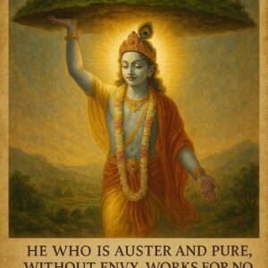 Happy govardhan puja indian festival celebration greeting background,