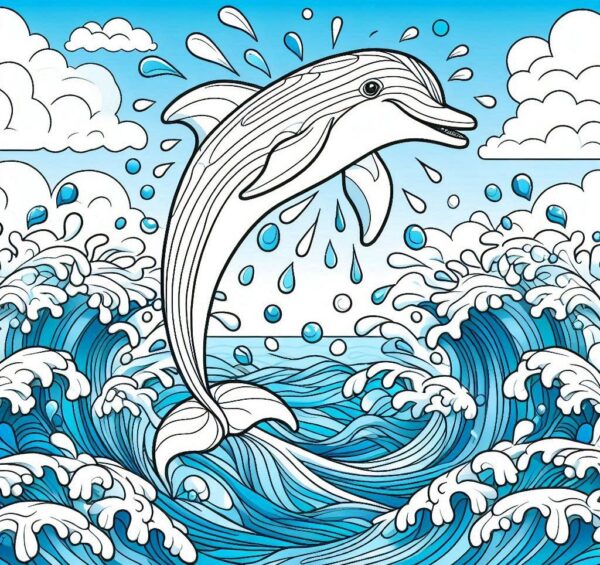 Ocean Animal Coloring Pages For Kids