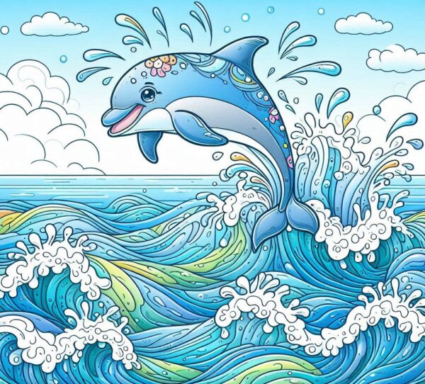 Ocean Animal Coloring Pages For Kids