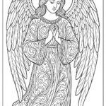 Angel coloring pages