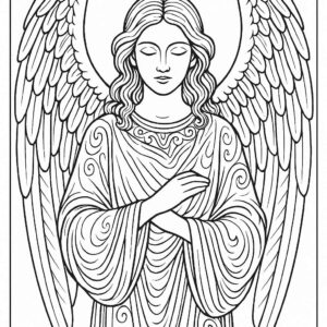 Angel coloring pages