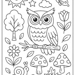 Birds Coloring Pages For Kids