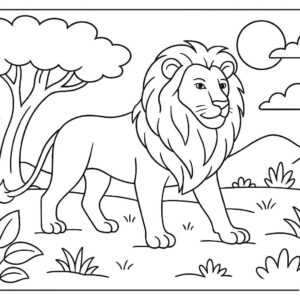 Animal Coloring Pages For Kids