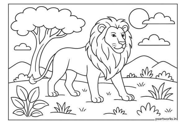 Animal Coloring Pages For Kids