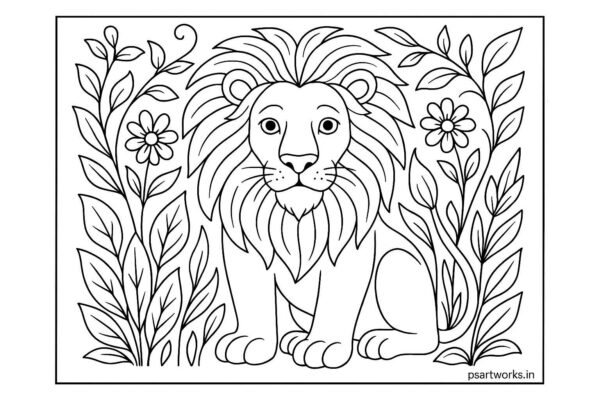 Animal Coloring Pages For Kids