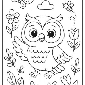 Birds Coloring Pages For Kids