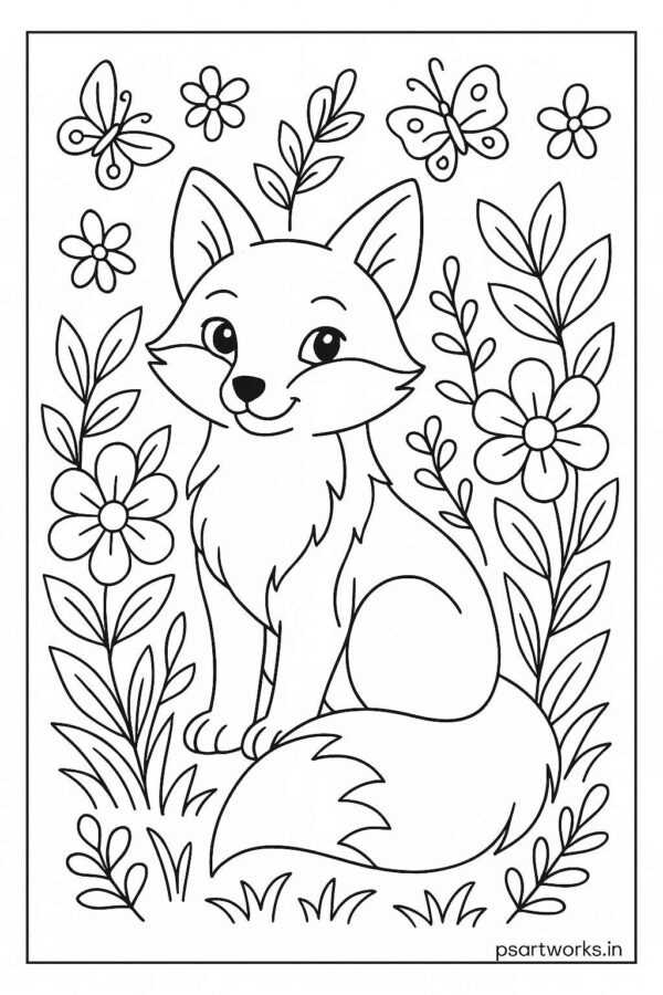 Animal Coloring Pages For Kids