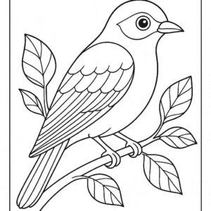 Birds Coloring Pages For Kids