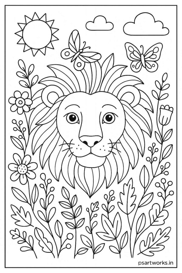 Animal Coloring Pages For Kids