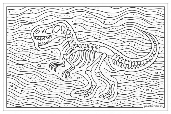 Dinosaur coloring pages