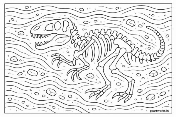Dinosaur coloring pages