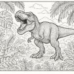 Dinosaur coloring pages