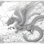 Dragon coloring pages for kids
