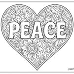 Heart coloring pages