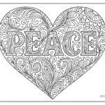 Heart coloring pages