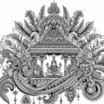 Indian Art Coloring Page