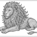 Lion coloring pages