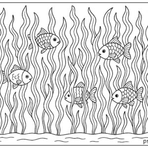 Sea Animal Coloring Pages For Kids